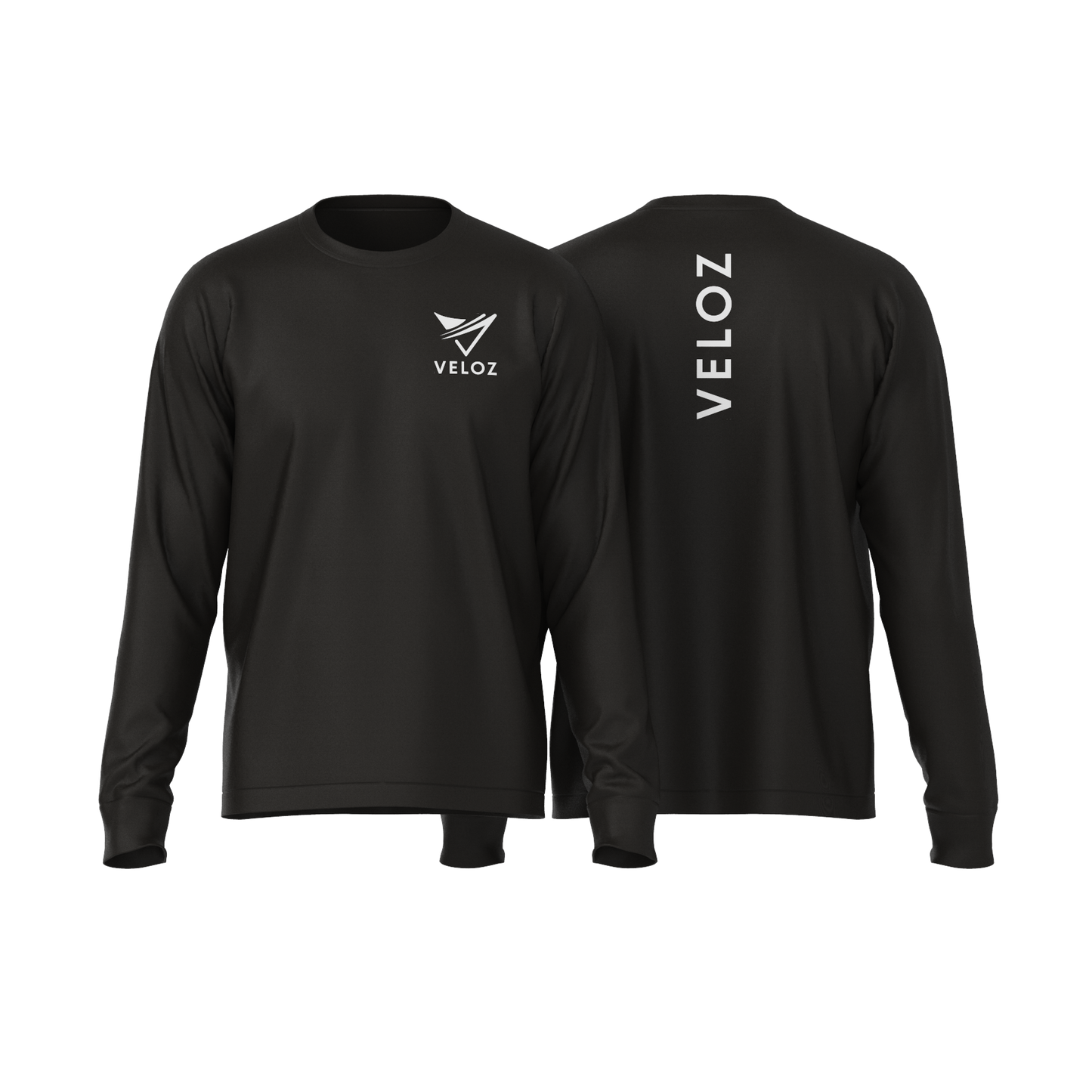 Veloz™ Long Sleeve Performance T-Shirt Black