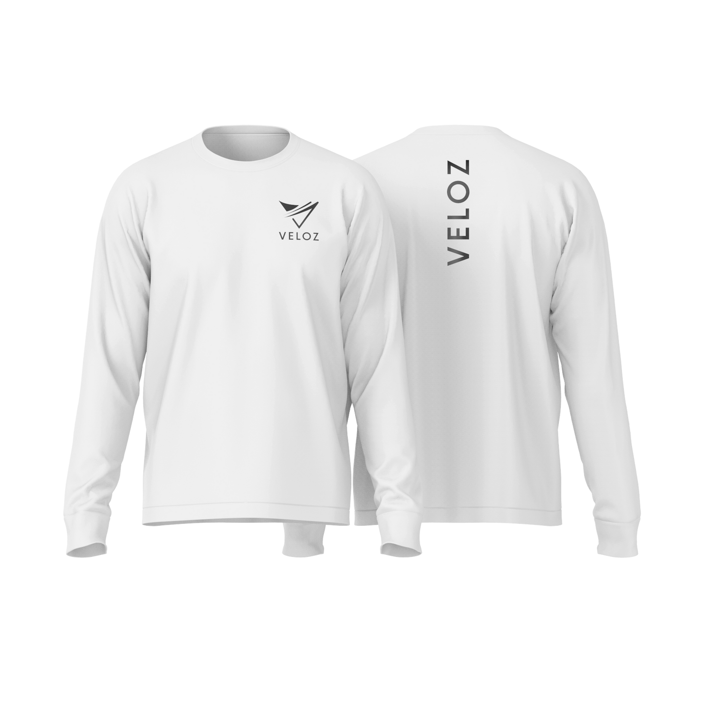 Veloz™ Long Sleeve Performance T-Shirt White